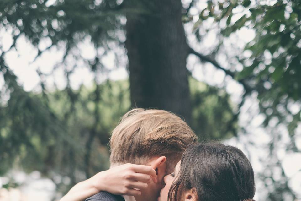 Chiara e Federico, giardino