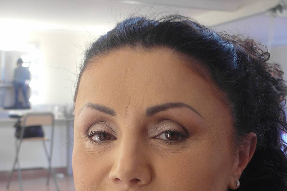 Makeup dì'impatto per video.