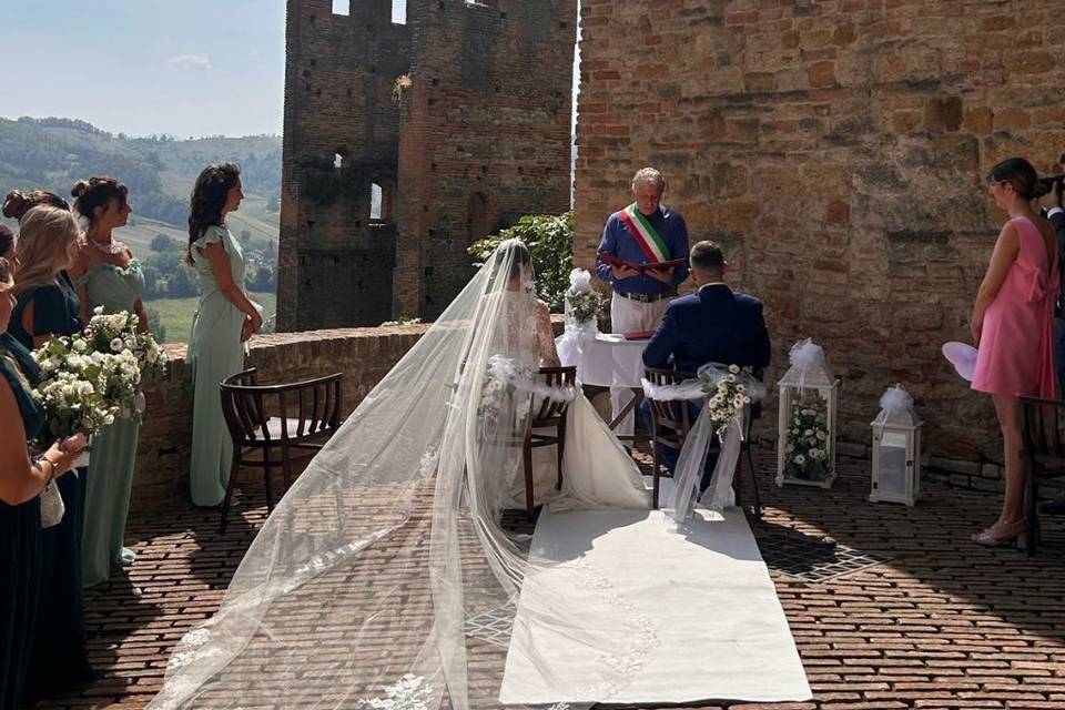 Cerimonia a Castell' Arquato