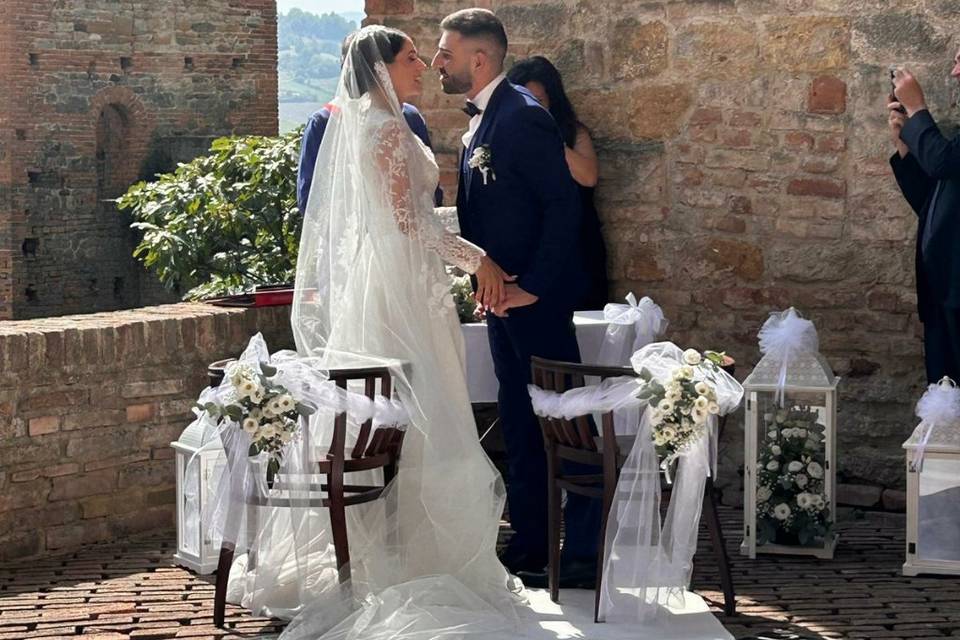 Cerimonia all'aperto