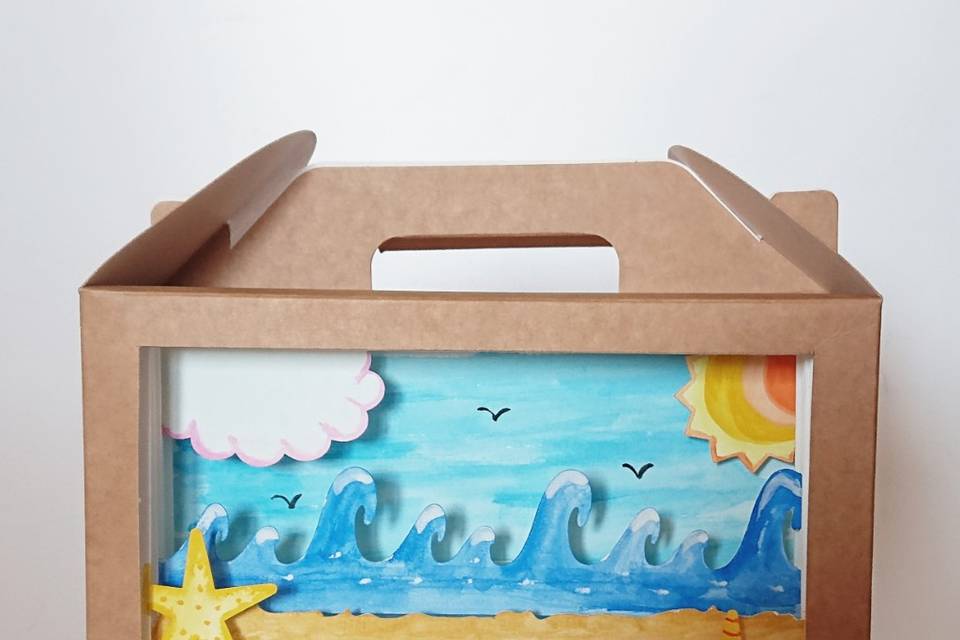 Attività creativa: shadow box
