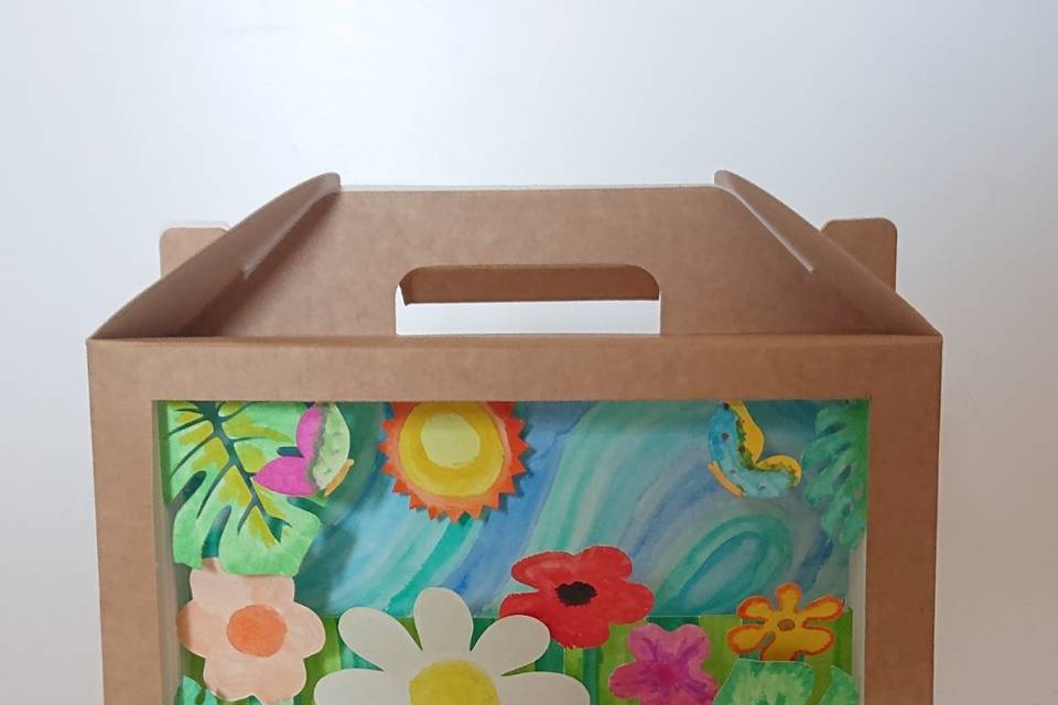 Attività creativa: shadow box