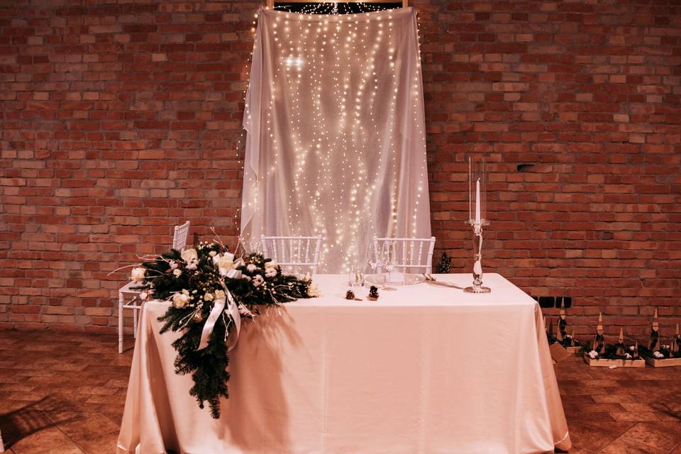 Tavolo degli sposi