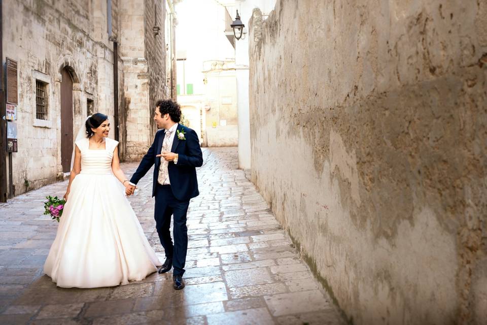 Sposi e testimoni in chiesa