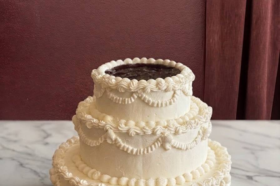 Wedding cheesecake