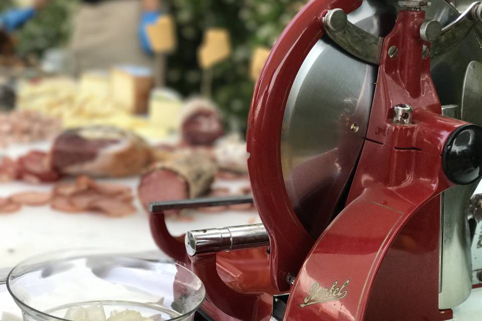 Buffet: selezione di salumi