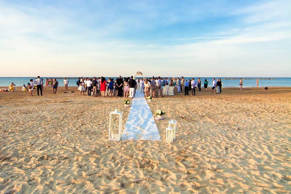 Matrimonio in spiaggia