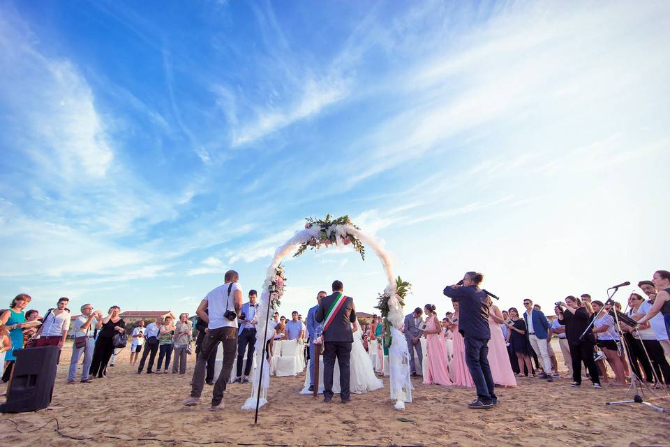 Matrimonio in spiaggia