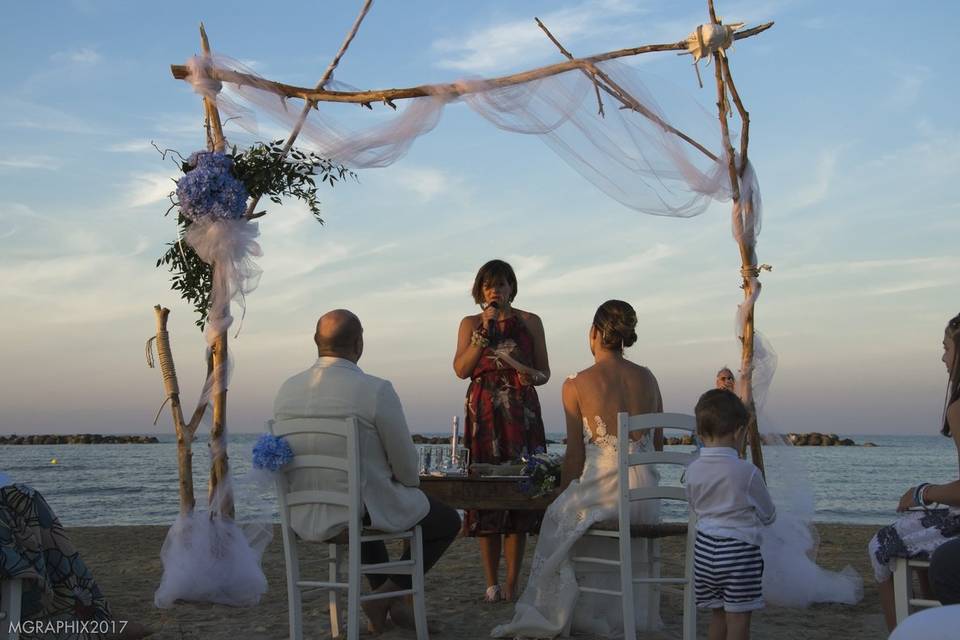 Matrimonio in spiaggia