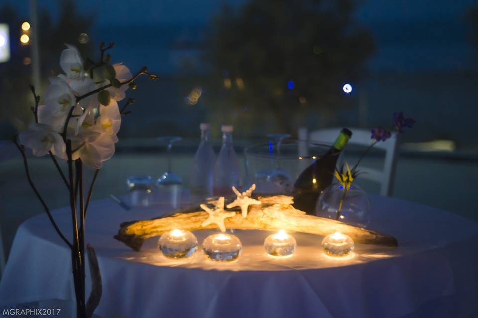 Matrimonio in terrazza