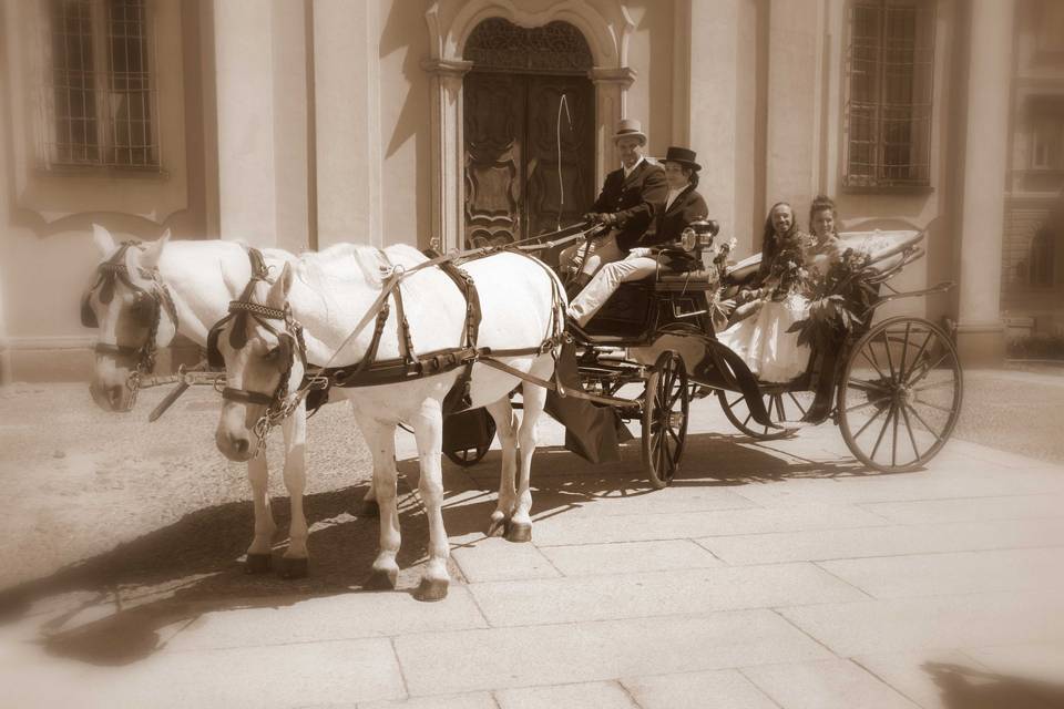 Matrimonio in carrozza