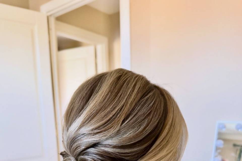 Chignon mosso