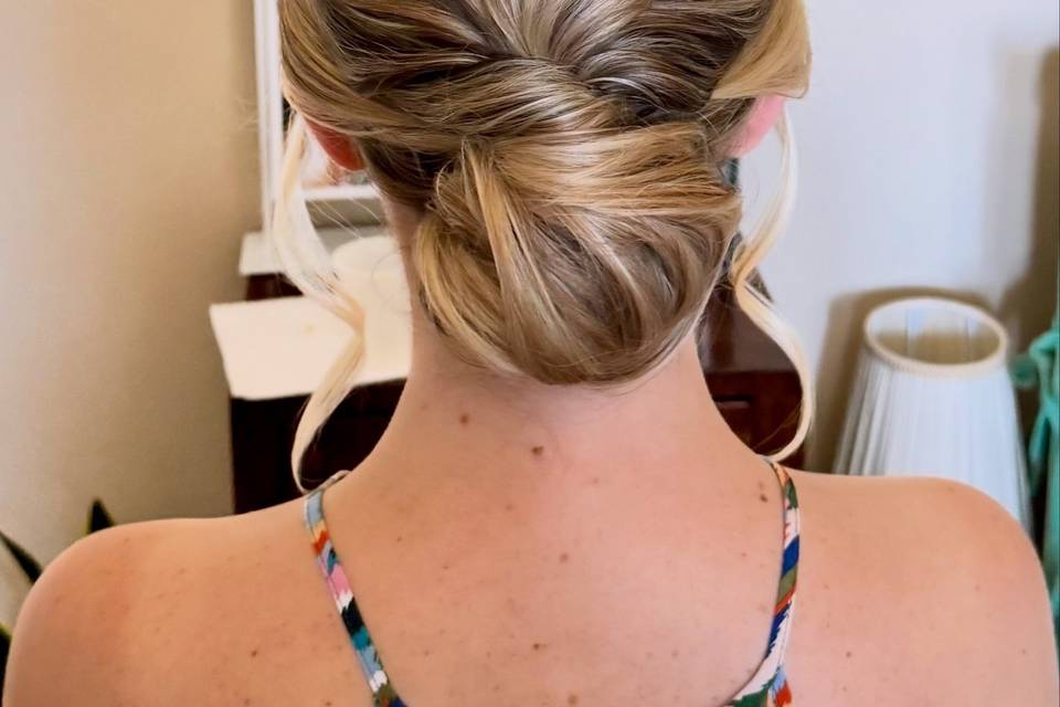 Chignon mosso