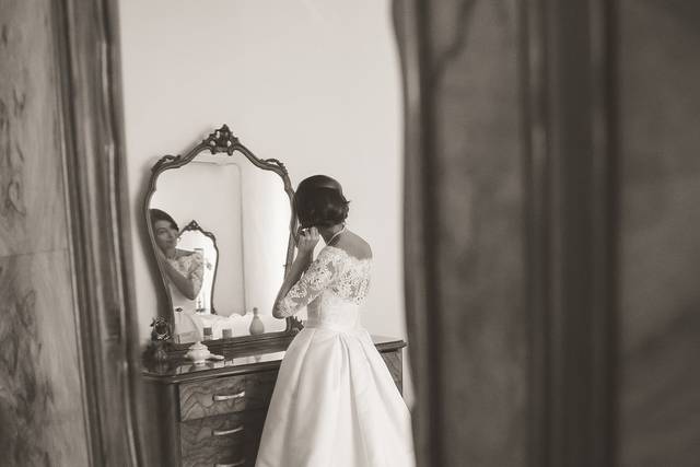 Reportage preparativi sposa