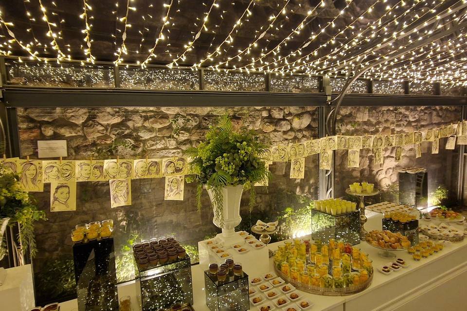 Ritratti bomboniera esposti