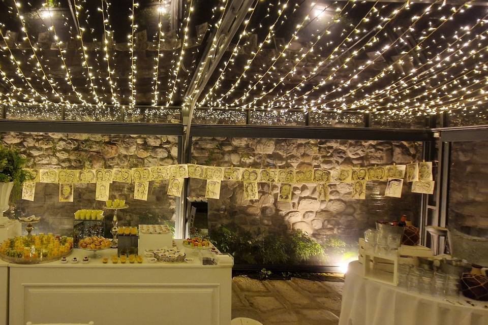 Ritratti bomboniera esposti