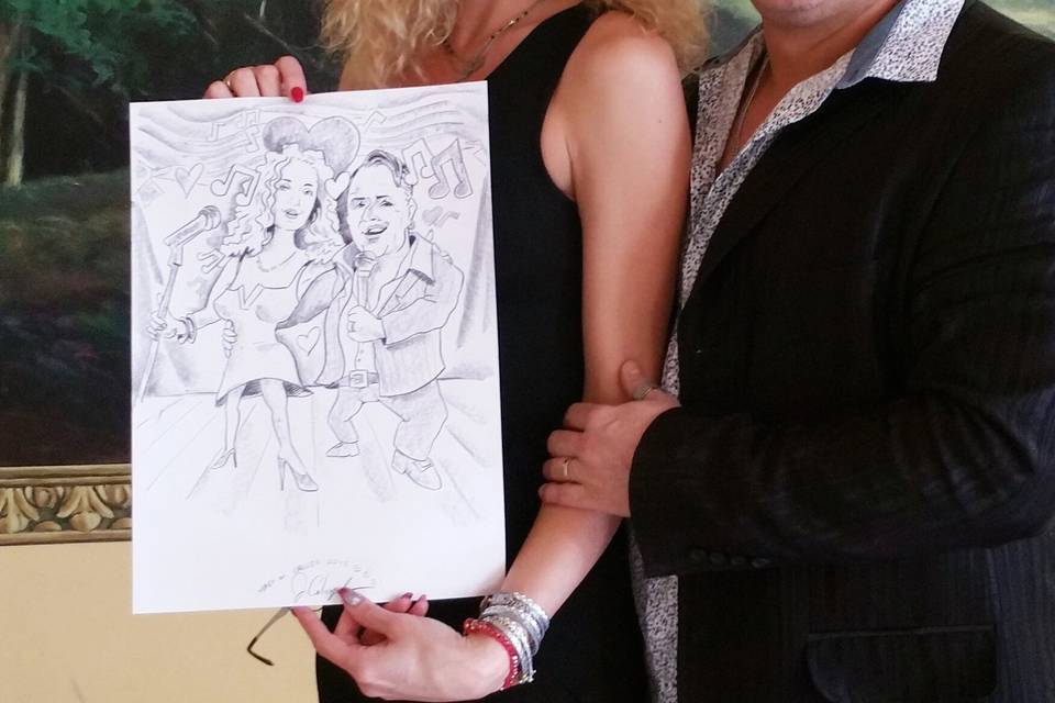 Caricatura musicisti