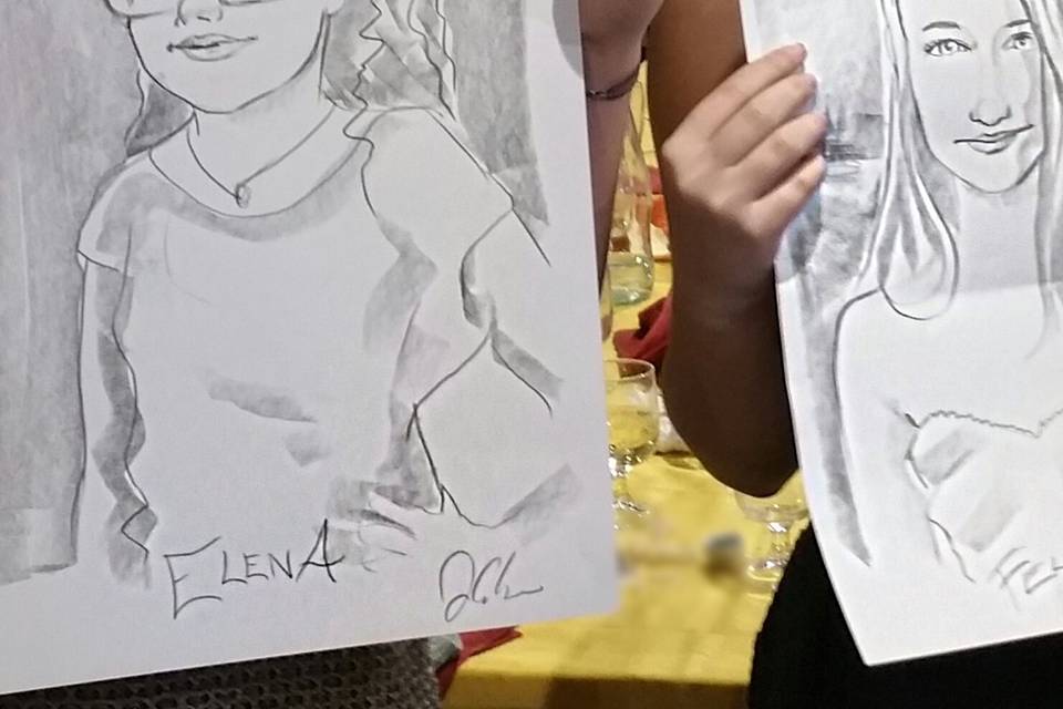 Ritratti veloci di ragazze