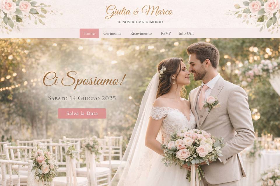 Esempio Homepage