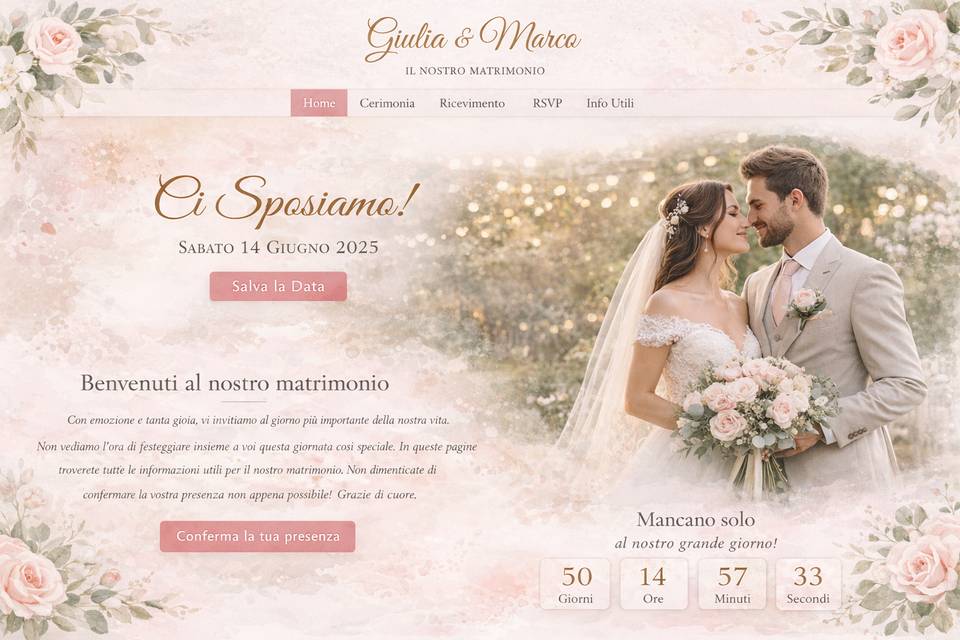 Esempio Homepage