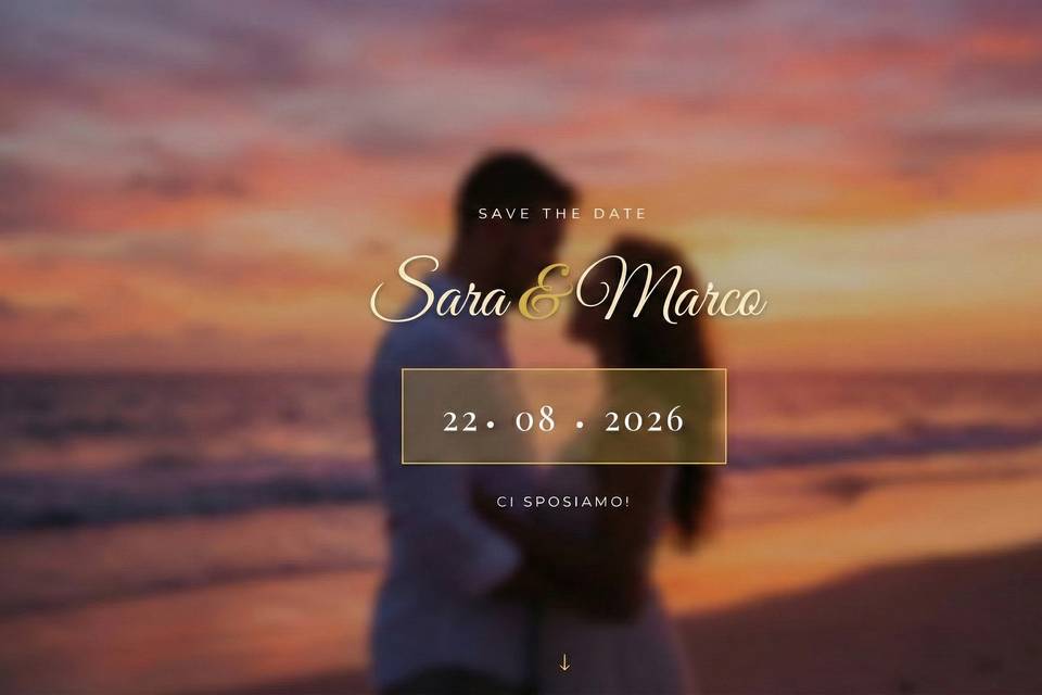 Esempio homepage