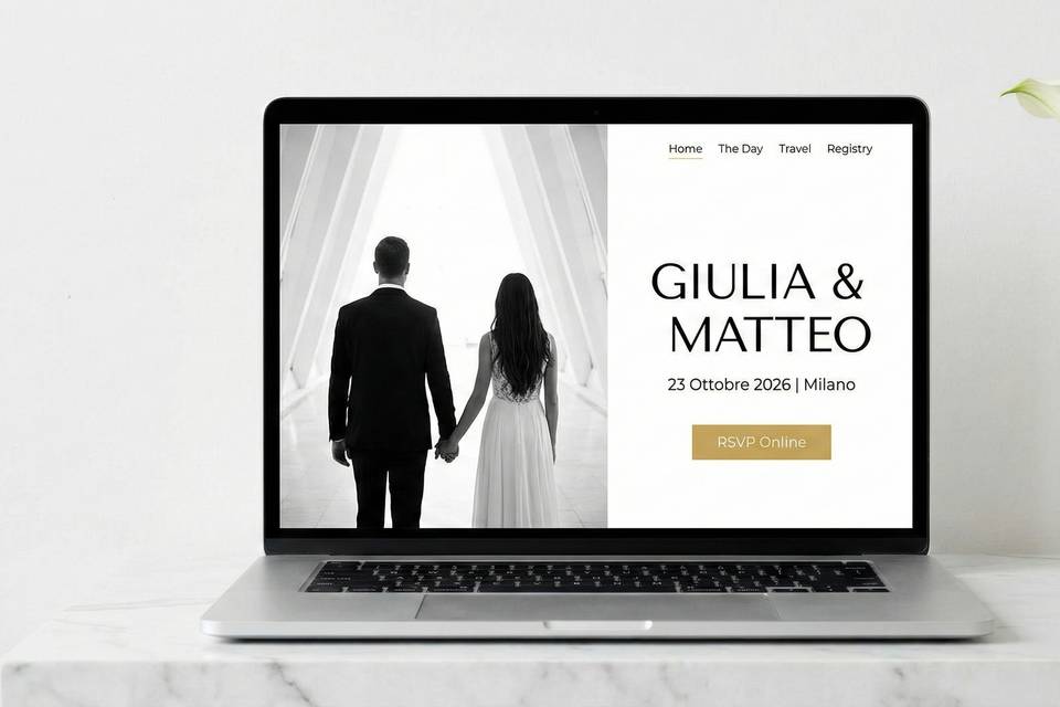 Esempio homepage