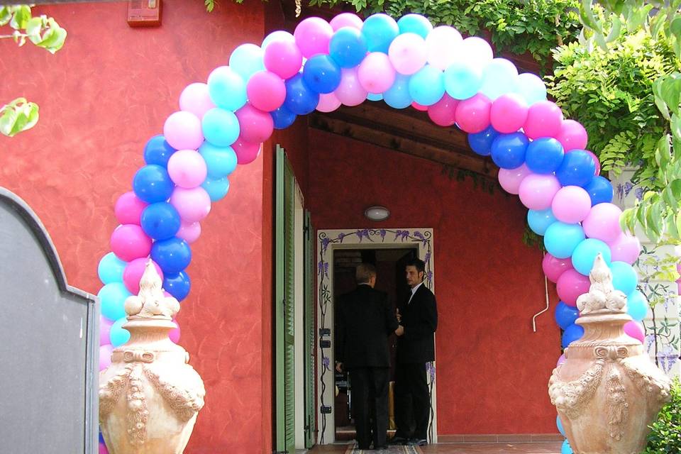 Arco casa sposa