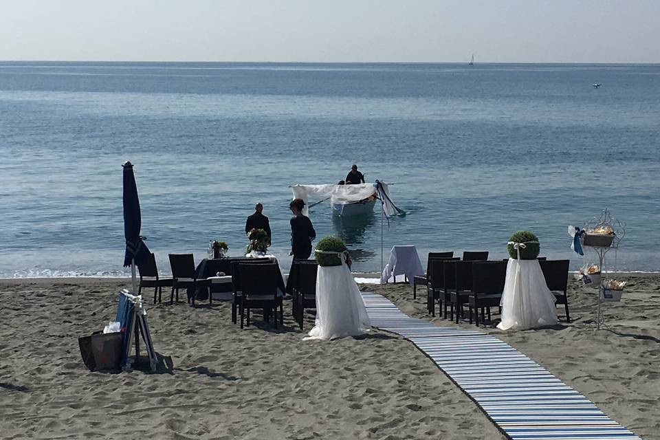 Matrimonio in spiaggia