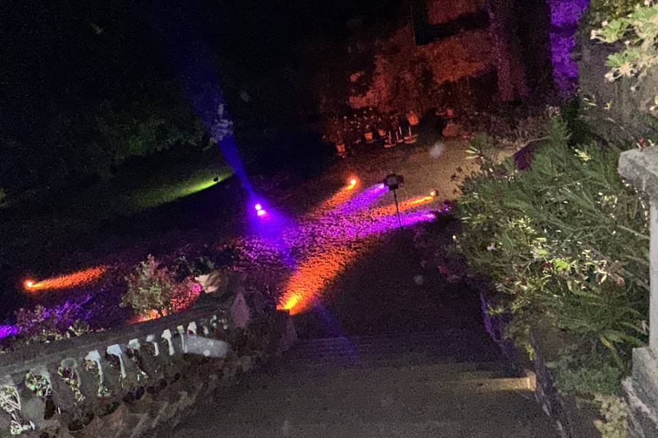 Illuminazione Ballo Sposi