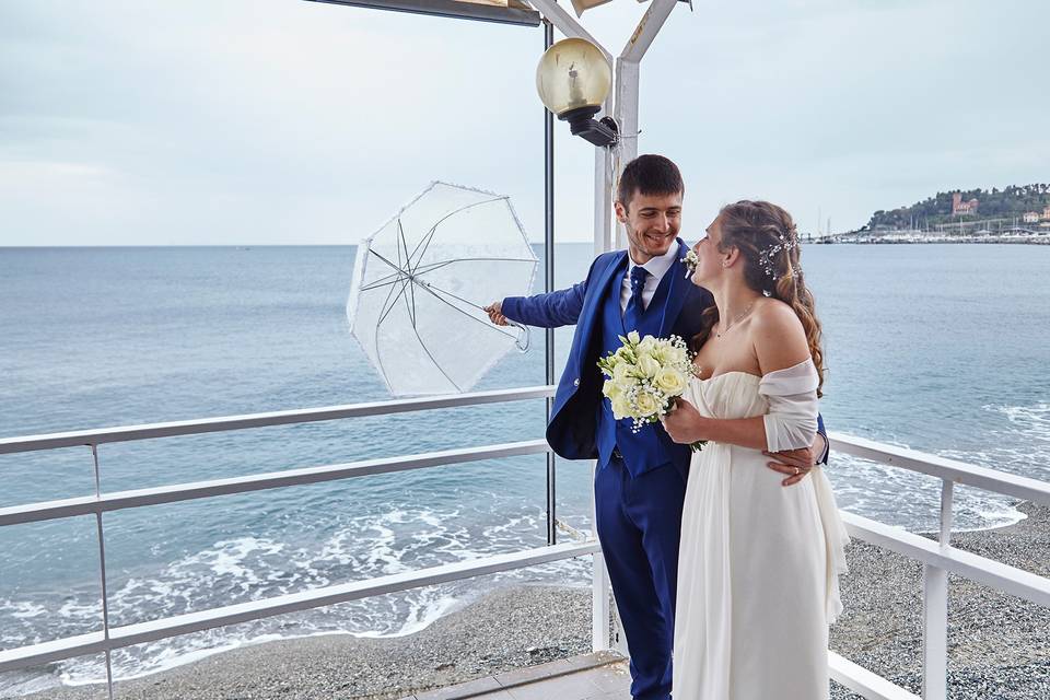 Brindisi in spiaggia