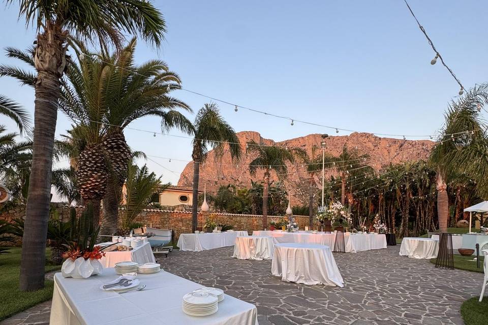 Buffet in preparazione