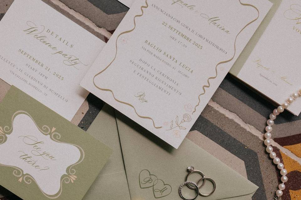 Wedding stationery