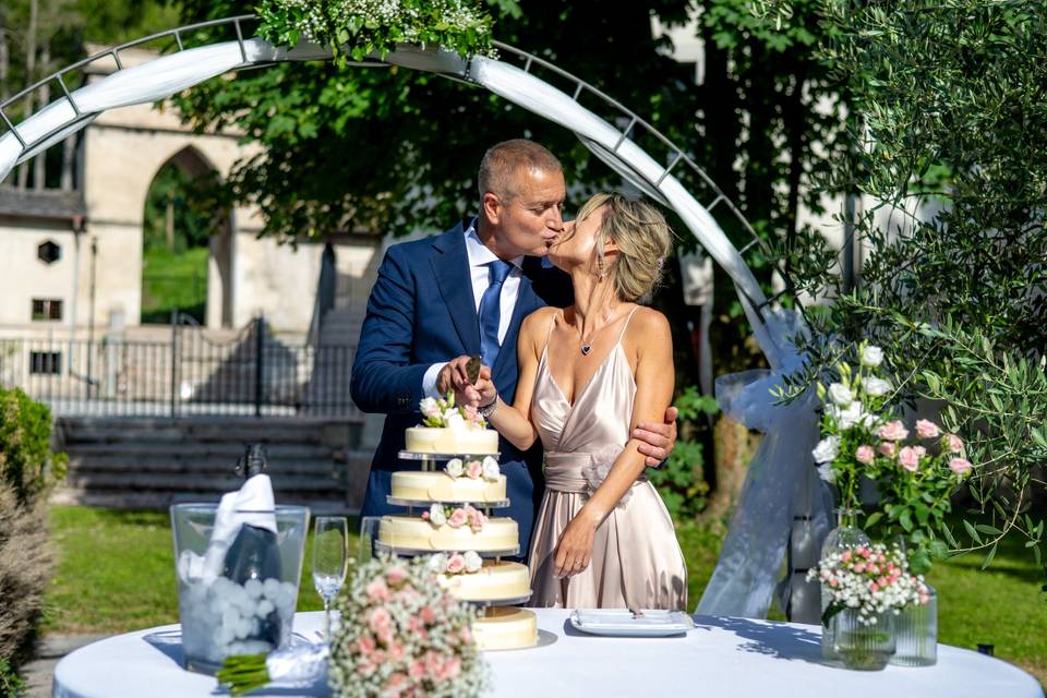 Il taglio della torta