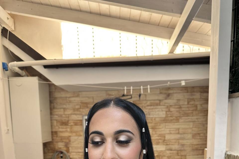 Trucco cerimonia glam