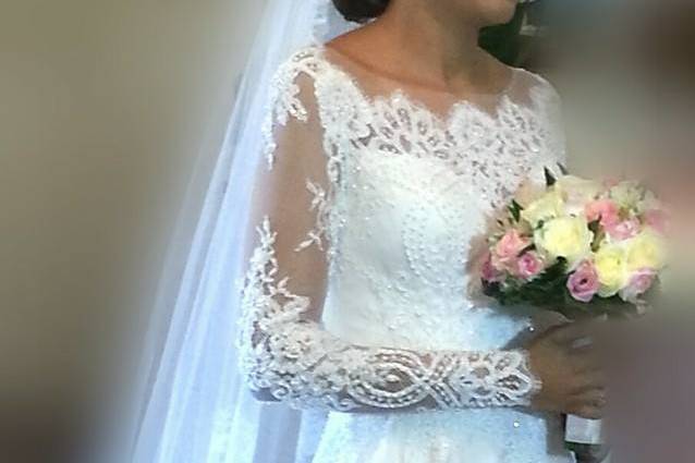 La bellissima sposa Sandra