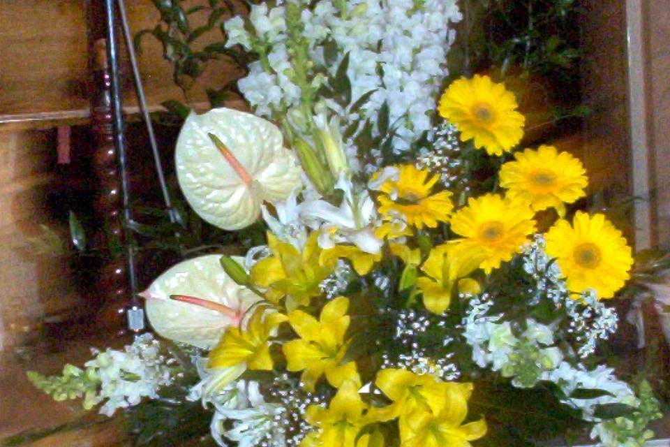 Bouquet semicadente simpatico