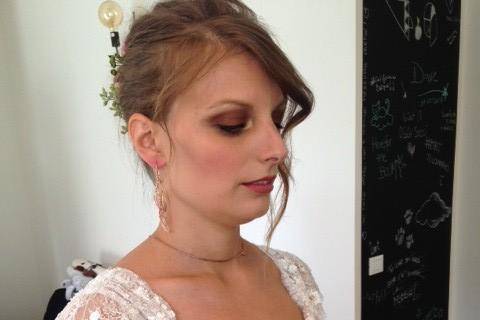 Maria Elena Ercoli Wedding Makeup & Hairstyle