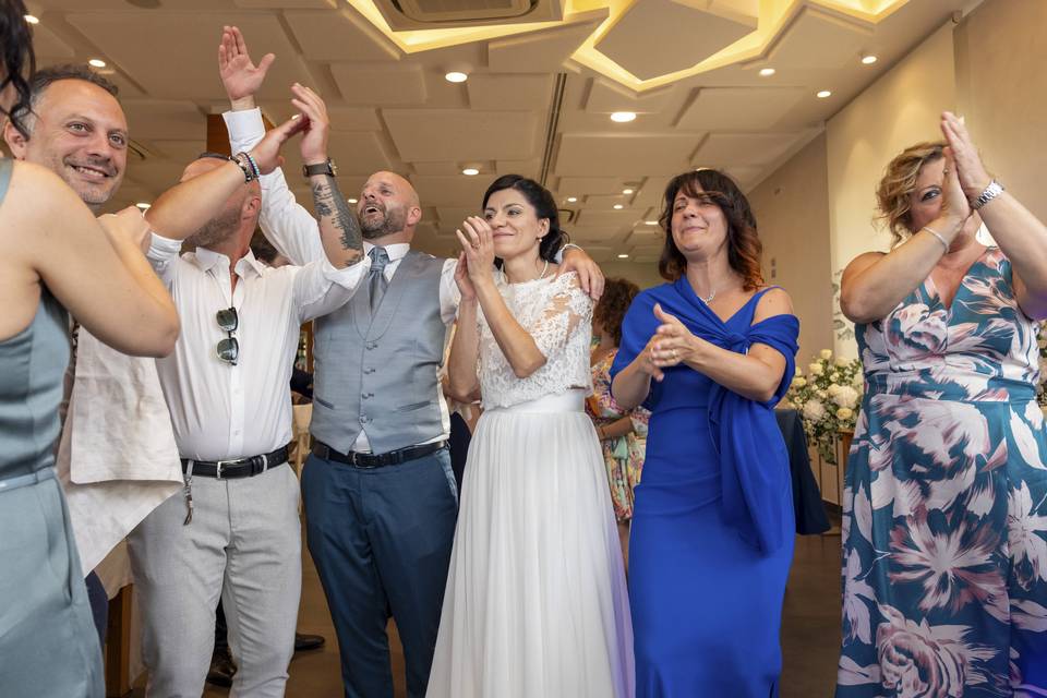 L’emozione diventa festa