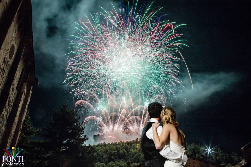 Fonti Pirotecnica - Fuochi d'artificio per matrimoni