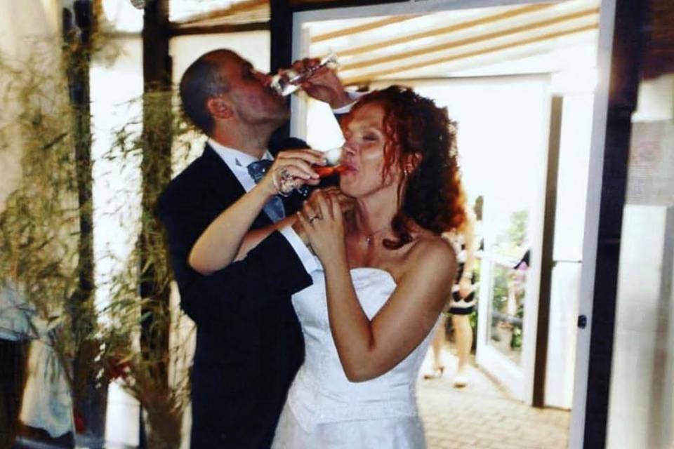 Matrimonio in piscina