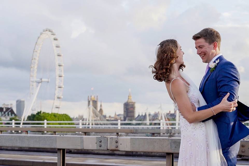 Destination wedding: London
