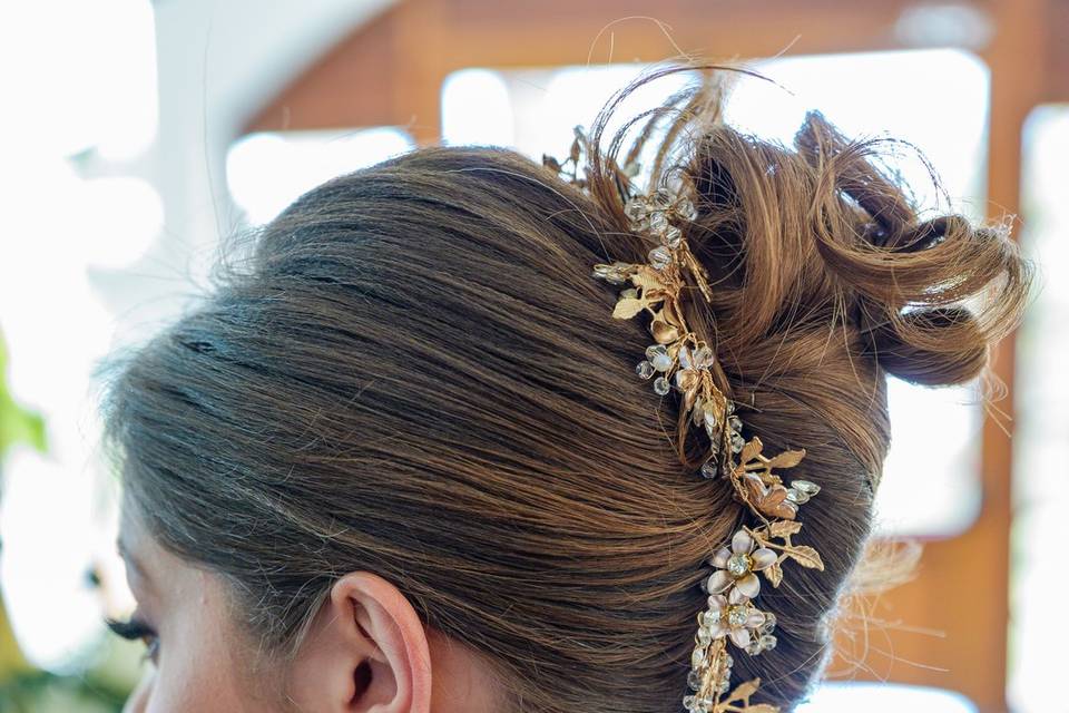 Sposa di schiena