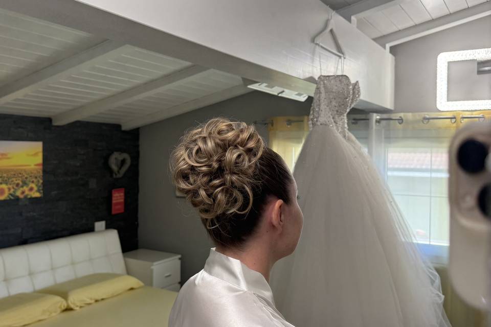 Chignon lavorato