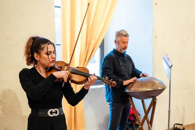 Duo Handpan violino