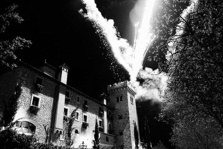 La torre - fuochi artificio