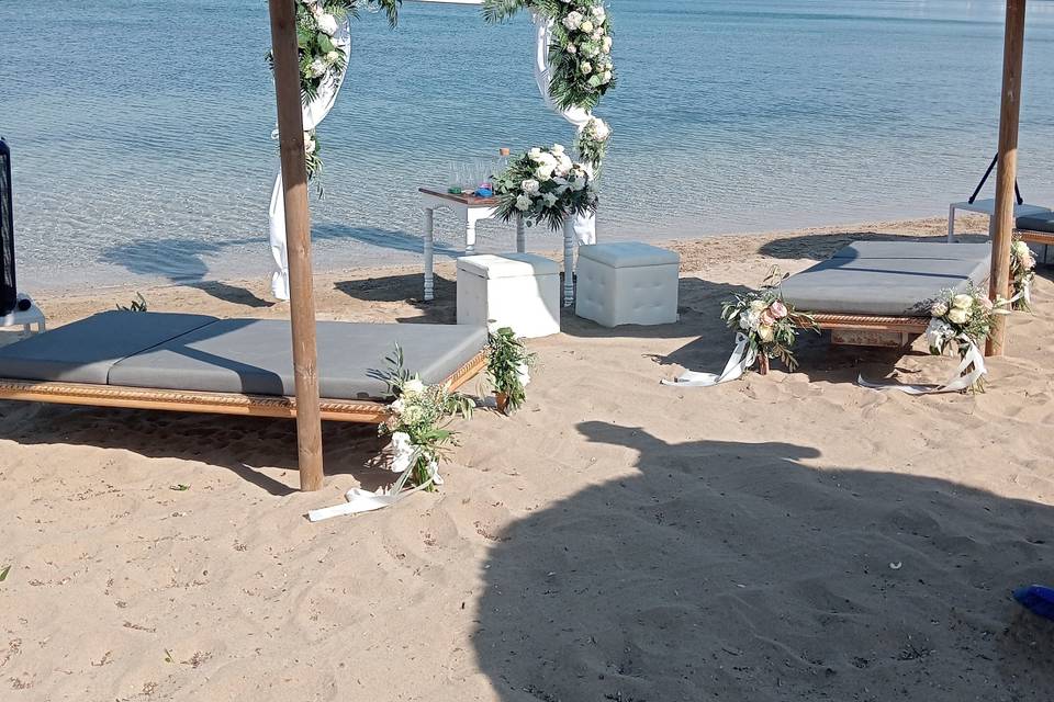 Matrimonio in spiaggia Marzame