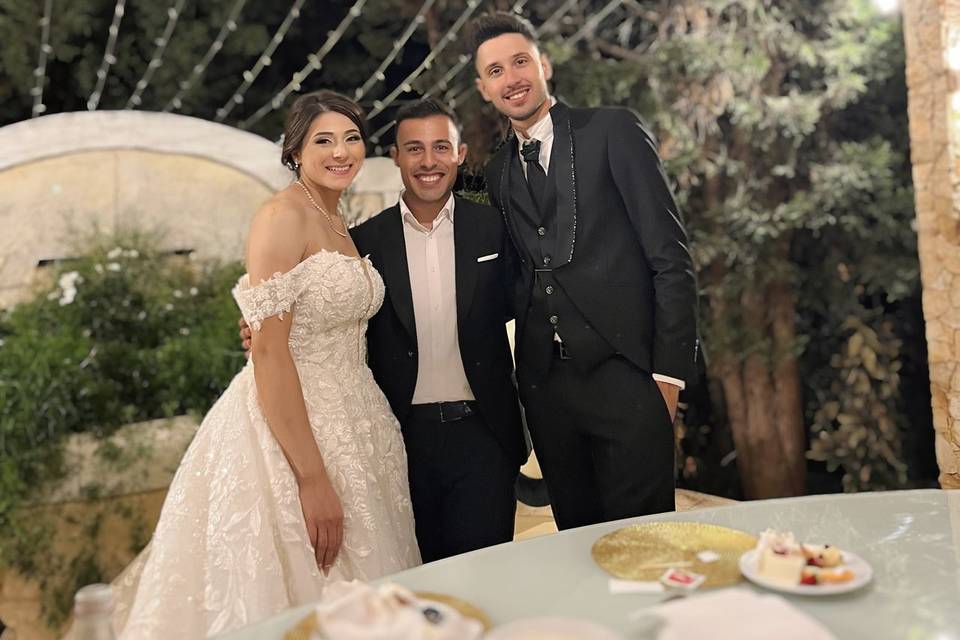 Sposi contenti