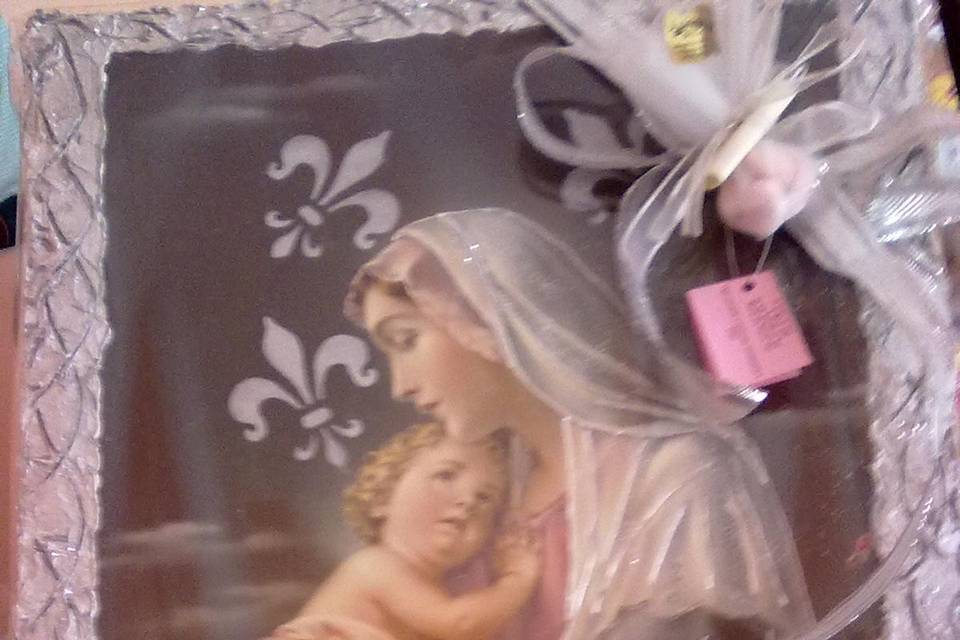 Madonna decoupage