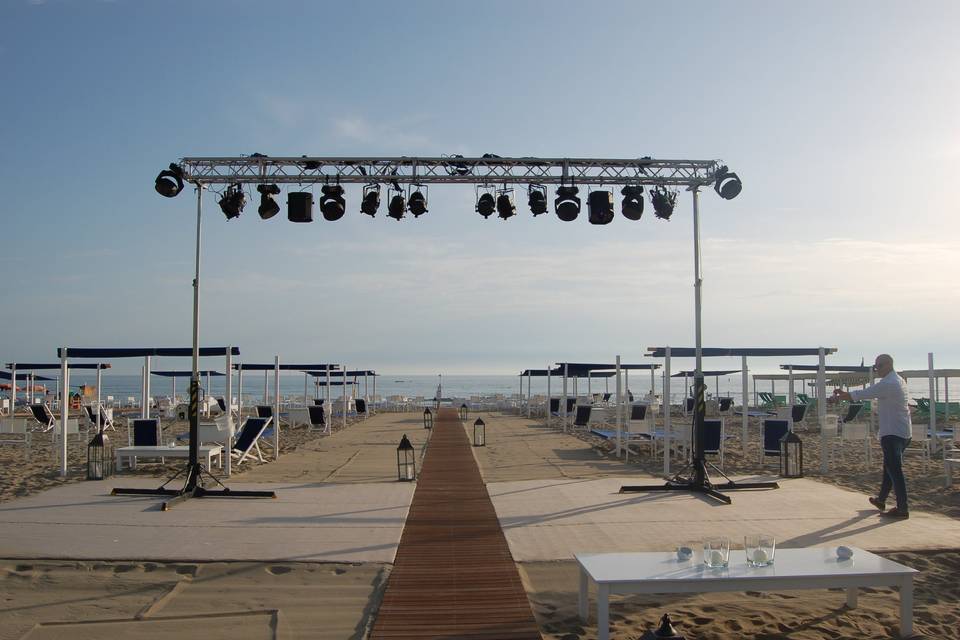 Celebrazione al Dalmazia Beach