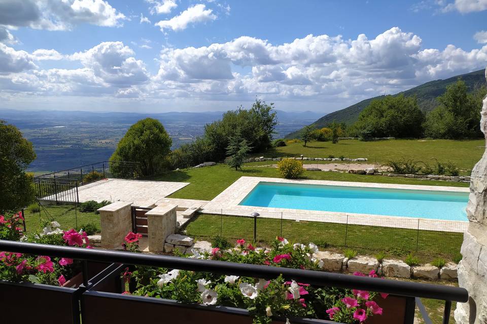 La Baita piscina panoramica